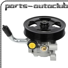 Power Steering Pump w/ Pulley For Mazda 3 2007 2008 2009 L4 2.3L Turbocharged