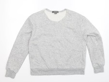 Womens UK Size 6 Primark Grey Pullover Sweatshirt