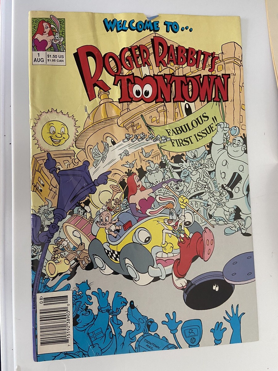 Roger Rabbit Welcome to Toontown #1 VF- Fabulous First Issue 1991