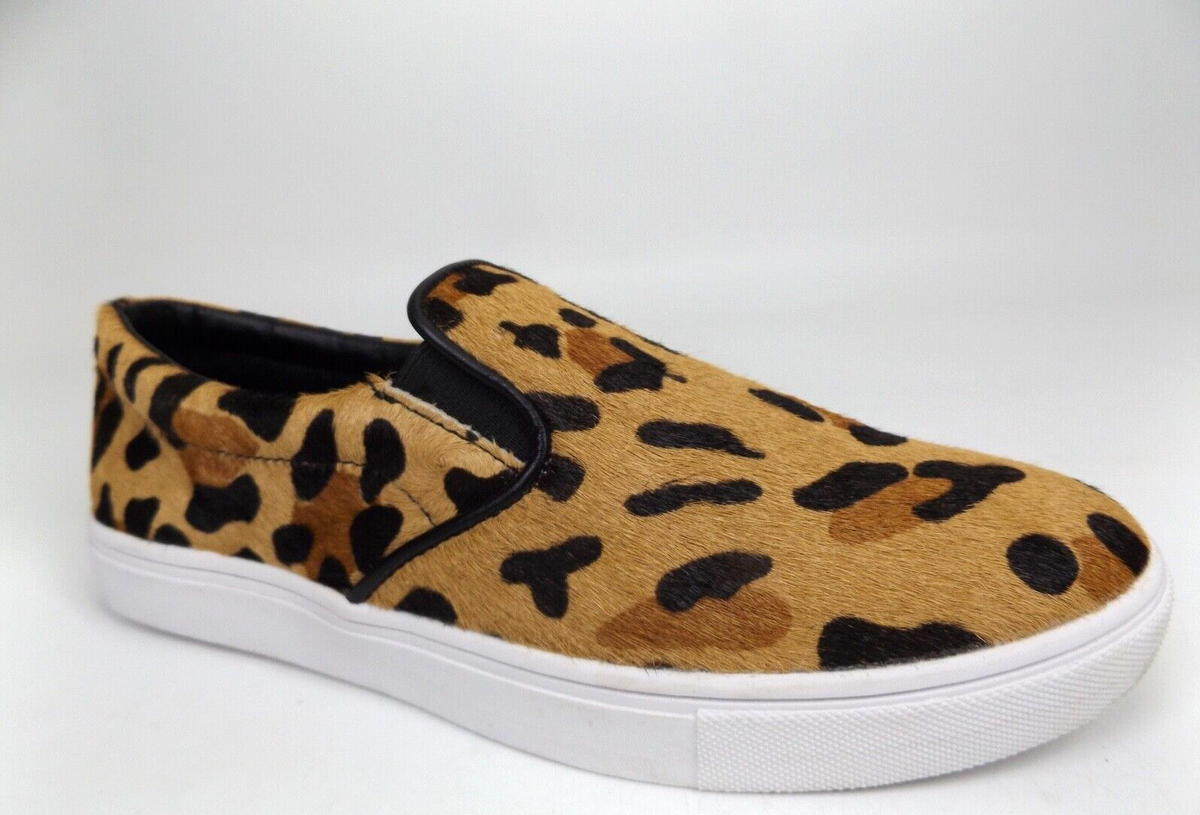 Steve Madden Women's Ecentrcl Fashion Sneaker, Leopard, Size M