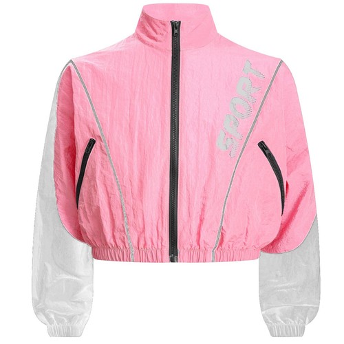 Girls Undershirts Blouses Jacket Training Sweatshirts Zip Up Pullover Hiking - Picture 65 of 70