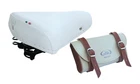 Vintage Graziella Montegrappa Saddle Mod.07/F + Montegrappa Bike Bag Mod.0016