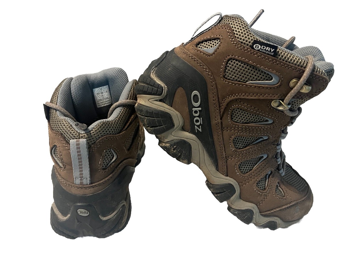 Oboz Women's Bridger Mid B-Dry Waterproof Hiking Boots, Walnut, US