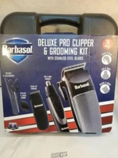 Barbasol Delix Pro CLIPPER & GROOMING kit 30 PIECE Stainless Steel Blades