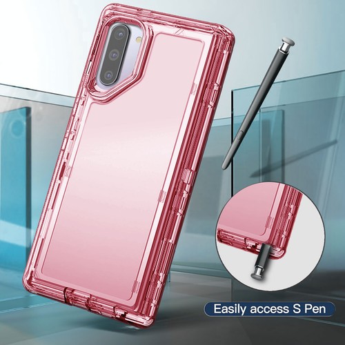 Custodia telefono trasparente cristallo antiurto per Samsung Galaxy Note10 Plus Note10+ - Foto 23 di 42
