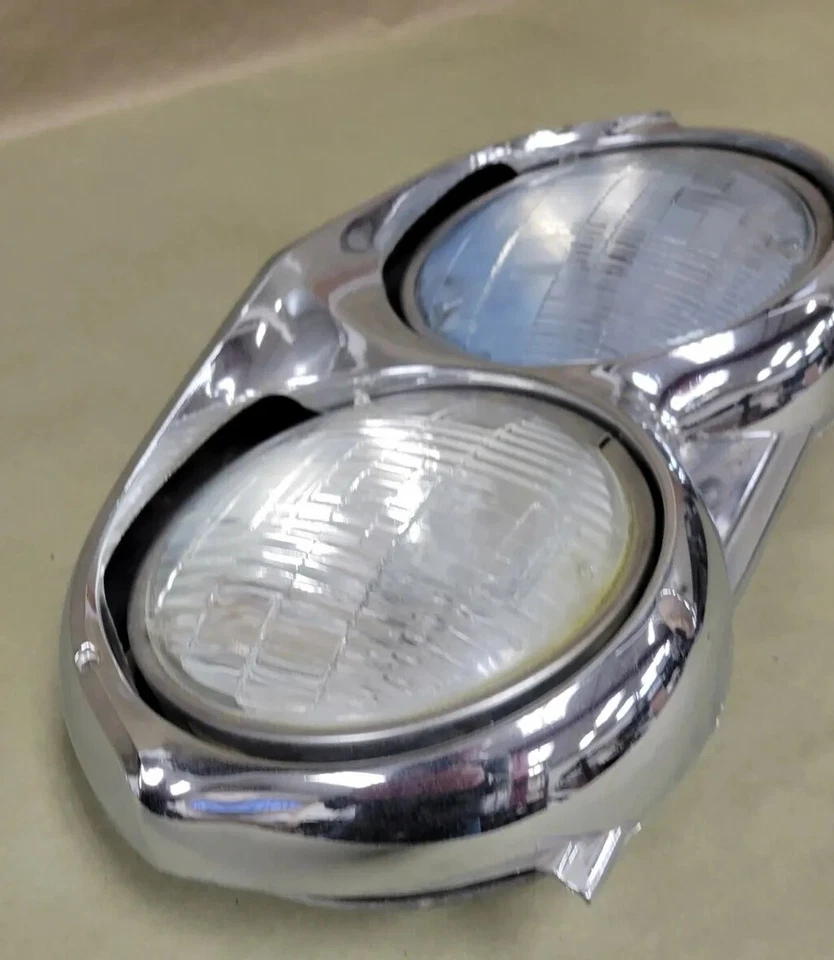 Pontiac Bonnevile Catalina & Star Chief Lt 1962 conjunto de faros OEM GM Foto 3 de 4