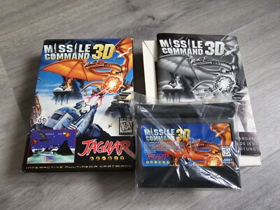 Missile Command 3D - Atari Jaguar - Originalverpackt & Komplett - SCHNELLER VERSAND!