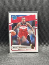 Cassius Winston Rated Rookie Card 2021 Donruss Washington Wizards #249