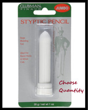 Clubman Styptic Pencil 28g/1oz - Jumbo - PICK QUANTITY
