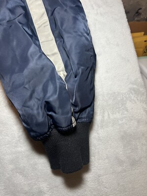 Vintage Polo Jeans Co Ralph Lauren Bomber Jacket Blue Size Large L