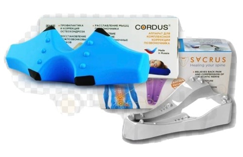 KIT CORDUS SACRUS for back pain, Extended English manual