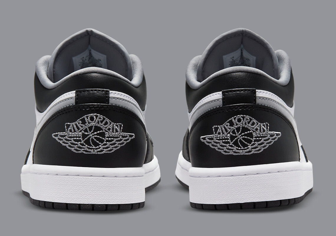 Jordan 1 Low Black Medium Grey 