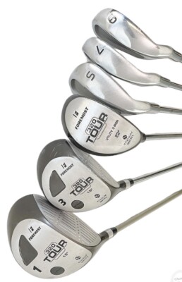 Foremost 320 Tour 1-3 Wood Utility 5-7-9 Iron RH Steel Graphite