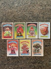 Topps Garbage Pail Kid Cards Lot Of 7 Low Number GPK Cards 1985 2nd Series Cards