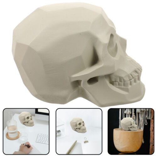 Resin Skull Mold Sketch Sculpture Sketch Drawing Practice Model Learning Tool - Afbeelding 1 van 9