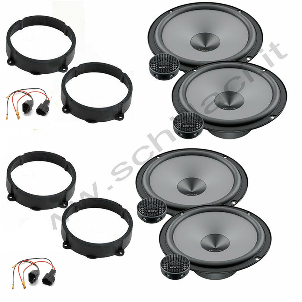 Kit Sostituzione Casse Alfa 159 Hertz 8 Pezzi + Adattatori