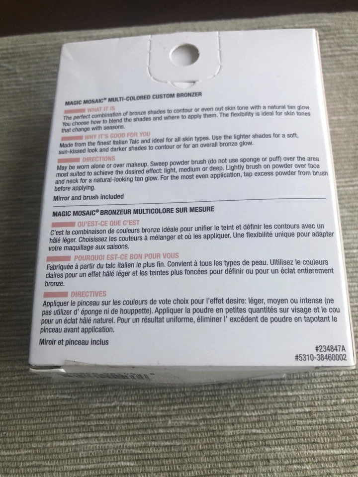 Physicians Formula Magic Mosaic Multi-Colored Custom Bronzer ~ 3846 Light Bronze - Image 3 of 3