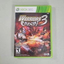 Warriors Orochi 3 Xbox 360 Complete CIB With Manual 2012 Koei Tecmo Action Game
