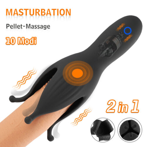 Masturbaters elektrisch mit 10 Vibrationsmodi,Massagegeräte OL - Bild 1 von 6