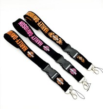 HARLEY-DAVIDSON Lanyard Flashlight U Disk Keychain Mobile Phone Rope