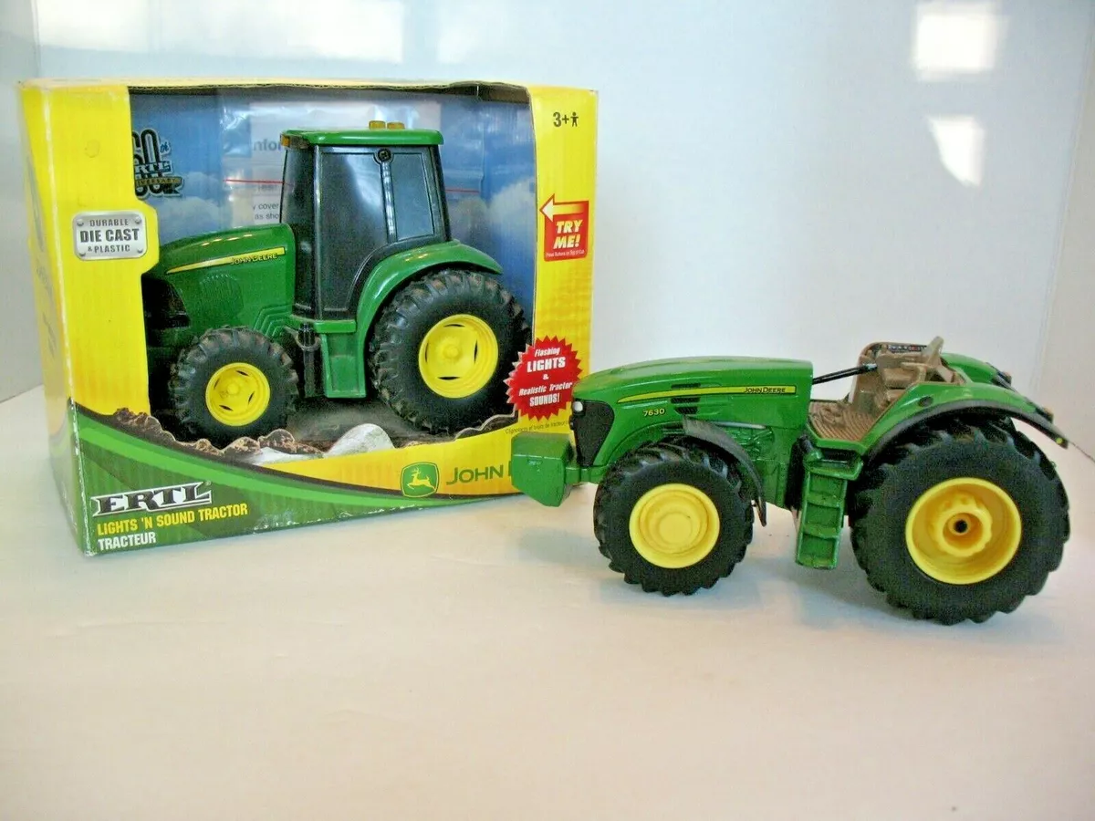 John Deere collectible toy tractors sold as a pair eBay