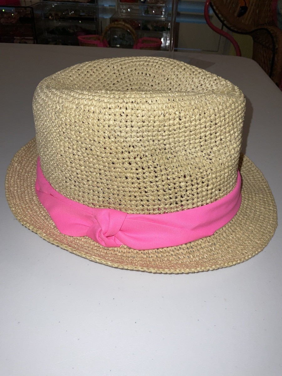 Lilly Pulitzer NWT Poolside Hat Prosecco Pink | eBay