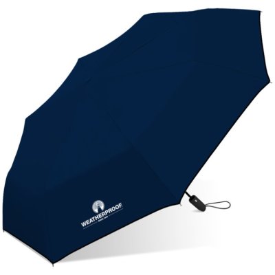 WeatherProof 42'' Auto Open Auto Close Super Mini Solids Herren Regenschirm WC