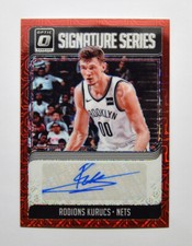 2018-19 Donruss Optic Rated Rookies Signatures Choice #155 Rodions Kurucs