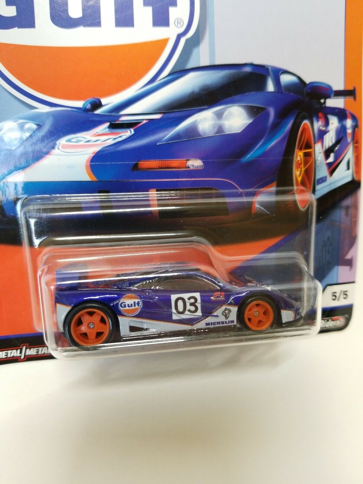 Hot Wheels McLaren F1 grt Carro Corrida Colecionável Mattel em