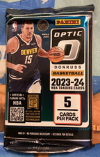 ✨ New 2023-24 PANINI DONRUSS OPTIC NBA 🏀 5 CARD  PACK✨ WEMBANYAMA RC ?