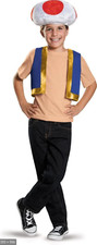 Super Mario Brother: Toad Kit Child Costume