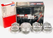 PISTONS/4 Dished COATED+CAST Rings for Mercruiser GM Marine 3.0L 181 140hp STD