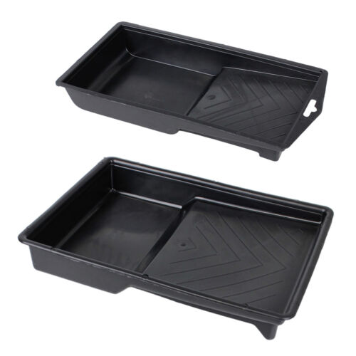 Plastic Black Paint Tray Painting Tool Heavy Duty Durable for Paint Mini Rollers - Afbeelding 1 van 3