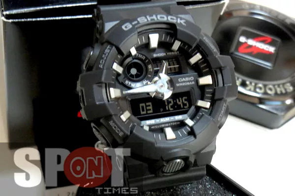 Casio G Shock Bold Design Men s Watch GA 700 1B eBay