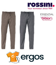 GIBLOR'S Pantalone NOAH Chef Cuoco Cucina Cook Cameriere Ristorante Pub Q8PX0111
