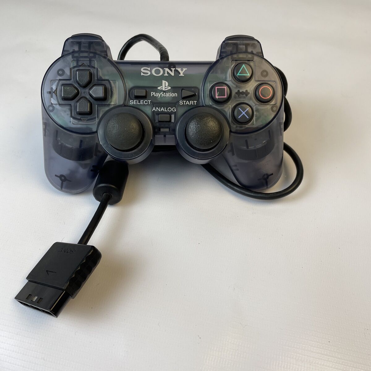 Official Sony PlayStation 2 PS2 Dualshock 2 - Smoke Grey Official Sony PlayStation 2 PS2 Dualshock 2 - Smoke Grey