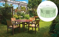 Round Patio Set Cover Large St Helens Home and Garden Water Resistant Protection