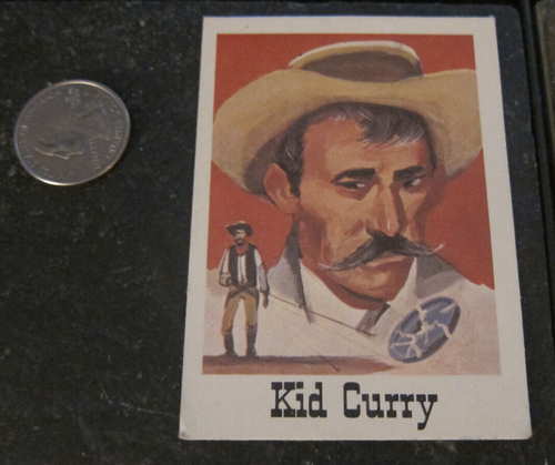 Leaf Sportscards Good Guys And Bad Guys Wild Bunch West 70 Kid Curry 