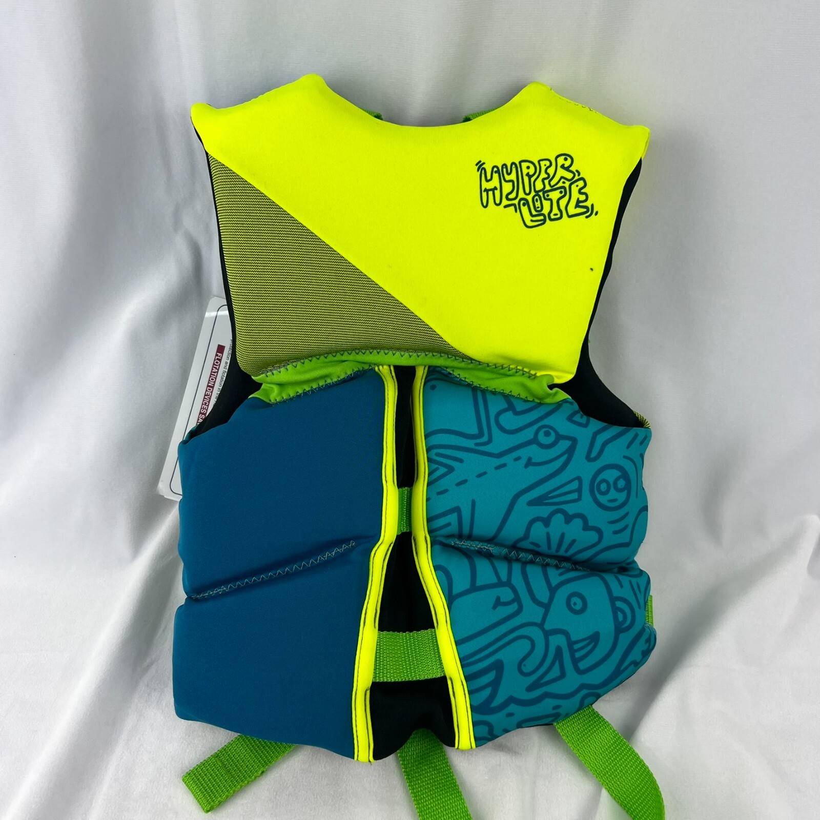 Hyperlite USCG Wake Wakeboard Life Vest Kids Youth Float Jacket 33 55