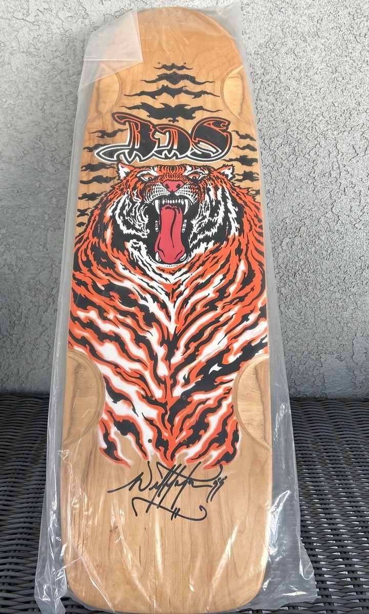 BDS Tiger Cat Longboard Skateboard Deck Bulldog Skates Wes
