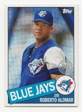 2020 TOPPS MINI On Demand ROBERTO ALOMAR 1985 35th Anniversary 85TB-48 Blue Jays