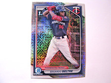 Eduardo Beltre 2024 Bowman Chrome Mojo Refractor Card #BCP-170