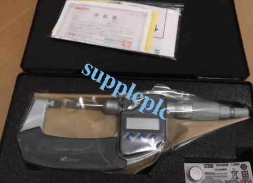 New Mitutoyo 422-270-30 Digital Blade Micrometer Cutting Micrometer