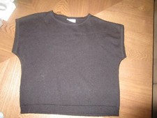 Vintage Ladies Black Koret Sweater size 29 in GREAT Shape Union ILGWU Made Desig