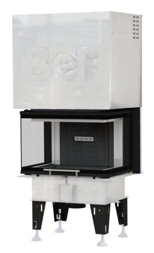 Inserto de chimenea  BEF ROYAL V 6 C 6 KW inserto de calefacción panorámica BeF Home chimeneas LDF - Imagen 1 de 12