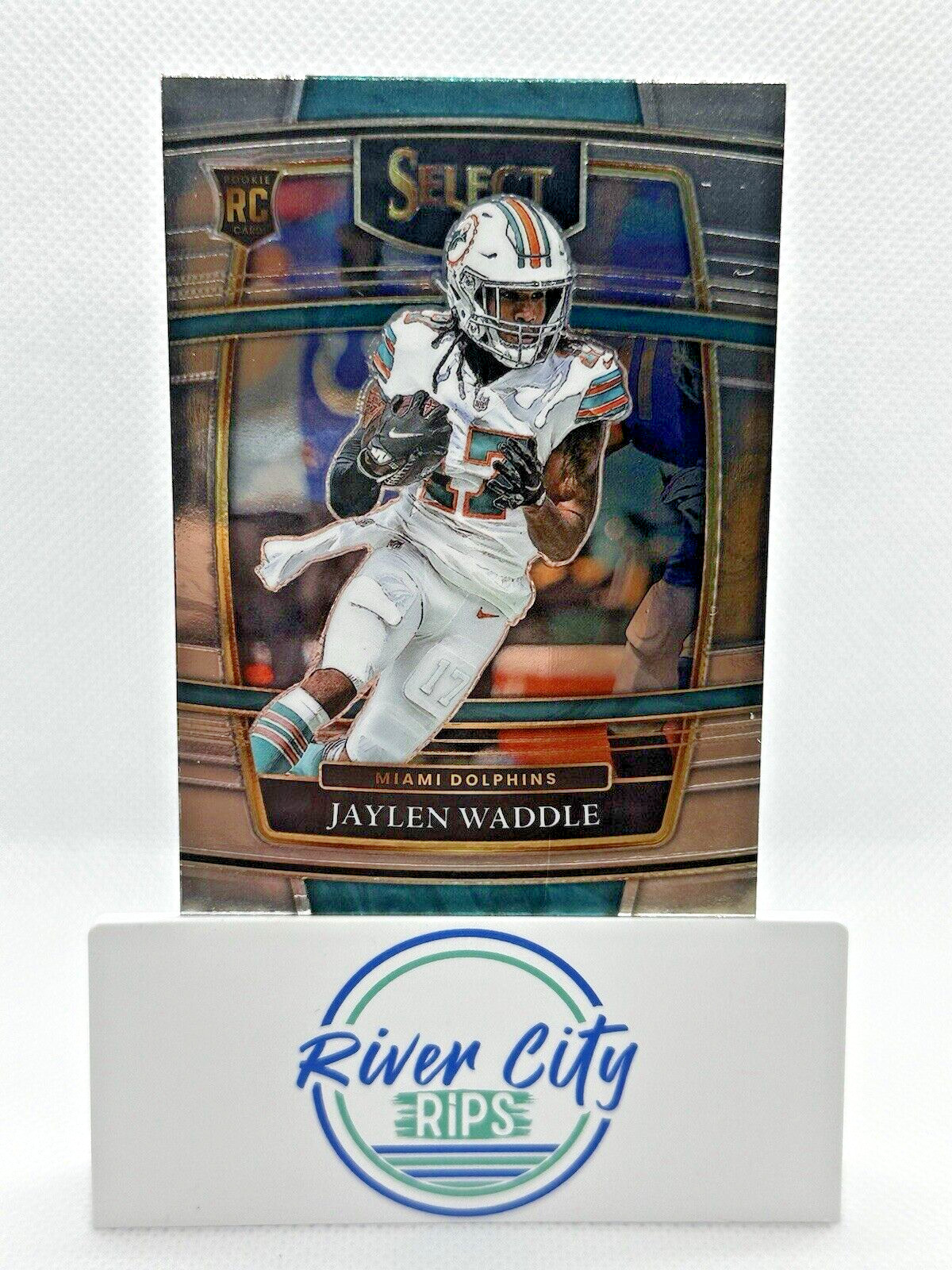 2021 Panini Select - Concourse #48 Jaylen Waddle (RC) Dolphins 🐬