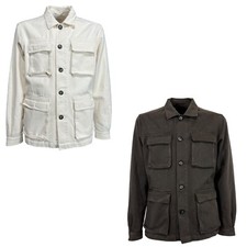 Mastricamiciai Saharian Man Unlined Cotton Heavy Dark MX275-PT044