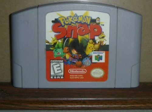 Pokemon Snap Nintendo 64--Cleaned/Tested/AUTHENTIC--Plays perfect