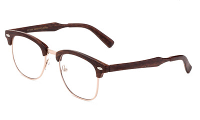 Clear Lens Glasses Classic Retro Horn Rim Men Women Nerd Fashion Eyewear UV 100%