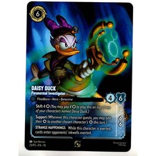 Lorcana Daisy Duck Store Championship Participation non-foil Card UNPLAYED